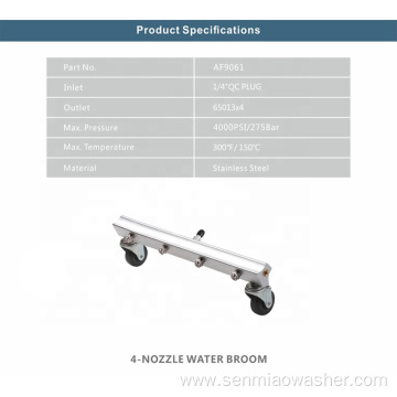 Automobile Chassis And Road Cleaning Jet Nozzle Washer